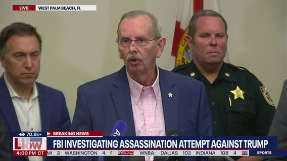 Trump subject of apparent assassination attempt, FBI says