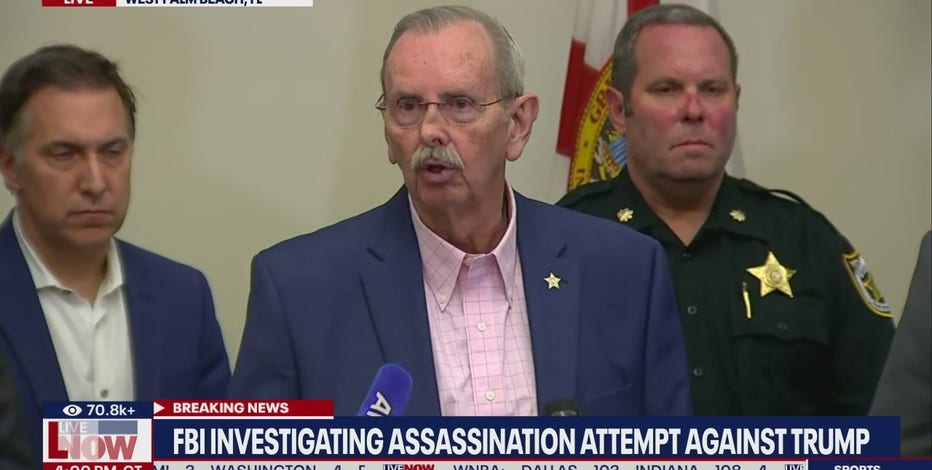 Trump subject of apparent assassination attempt, FBI says