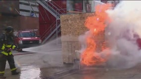 Chicago firefighters show danger of deep frying your Thanksgiving turkey