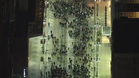 Eagles fans fill Broad Street after clinching Super Bowl berth