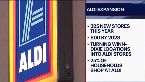 800 new Aldi's store expected to open by 2028