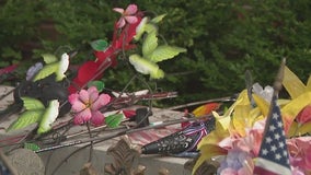 Gravesites cleared of items, gets backlash