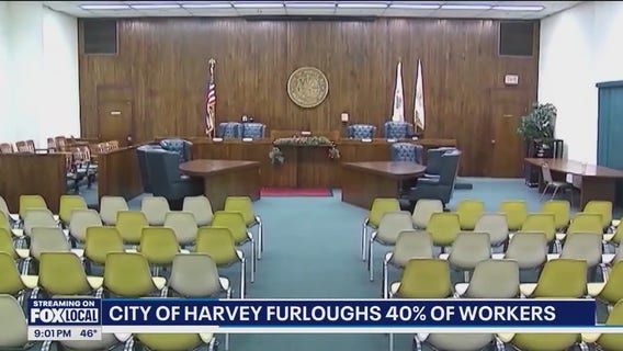 City of Harvey furloughs 40% of its workers amid financial crisis