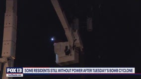 Some WA residents still without power