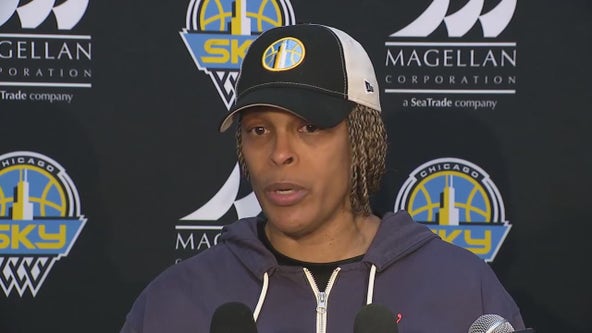 'Not trying to harm anyone': Chicago Sky coach responds to foul on Caitlin Clark