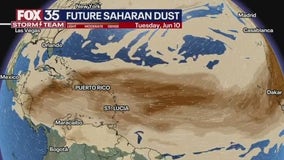 Could Saharan Dust be trapping Florida's humidity, making it worse?