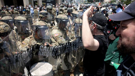 National Guard intensifies LA anti-ICE protests