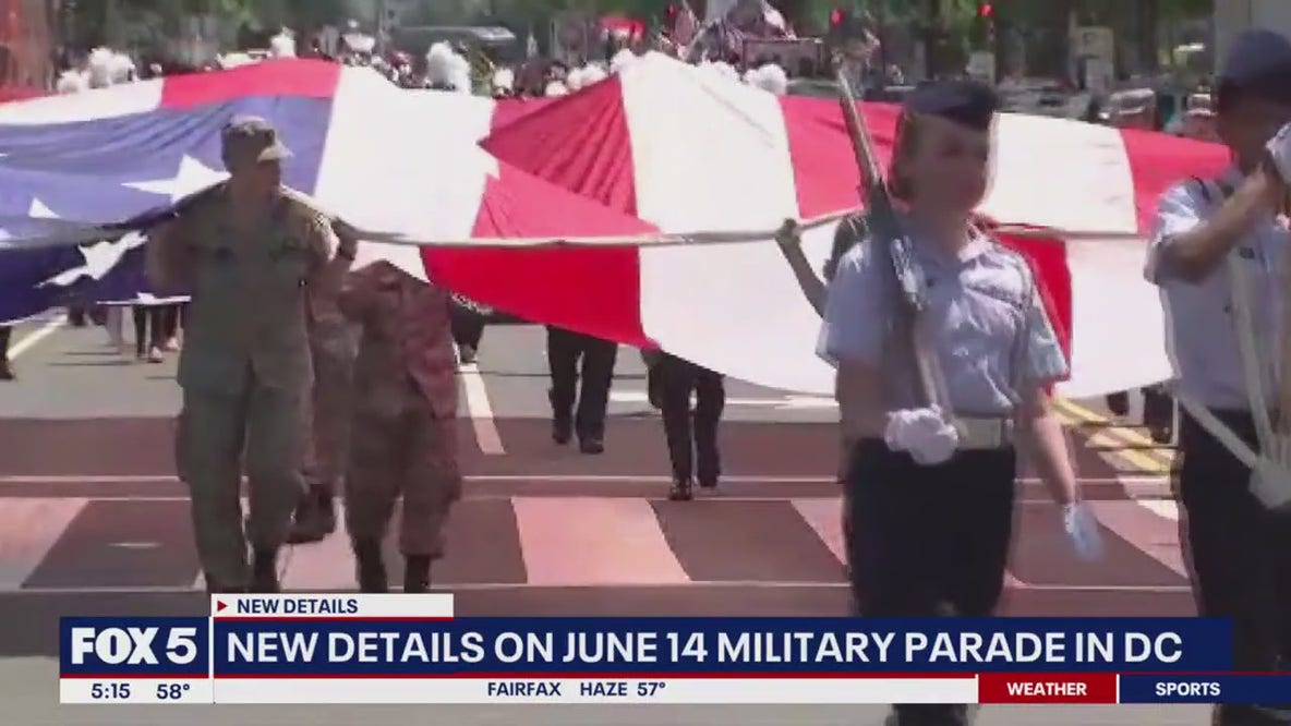 New details released on DC Military Parade