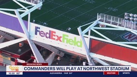 Washington Commanders rebrand the team’s home from Commanders Field to Northwest Stadium