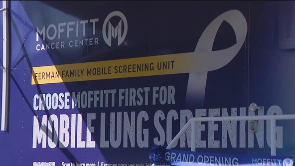 Moffitt’s new mobile lung cancer screening unit