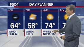 Dallas Weather: Nov. 12 afternoon forecast