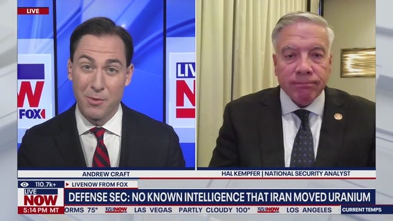 No intelligence that Iran moved uranium, says Hegseth