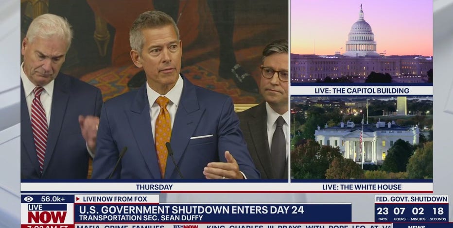 Workers at several federal agencies miss their 1st full paycheck amid government shutdown