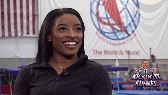 Simone Biles excited for the growth of younger gymnasts