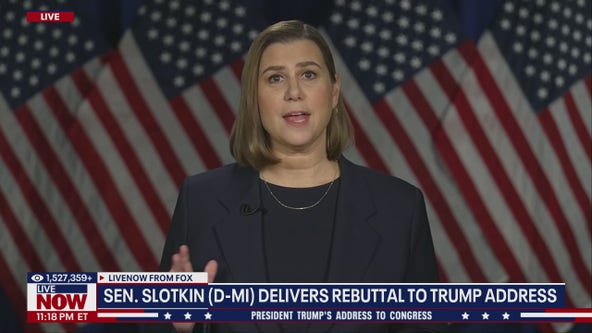 Sen. Elissa Slotkin delivers Democratic rebuttal to Trump’s congressional address