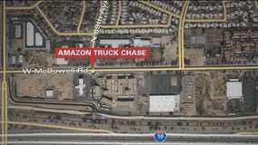 Amazon delivery truck stolen; woman arrested by Phoenix Police