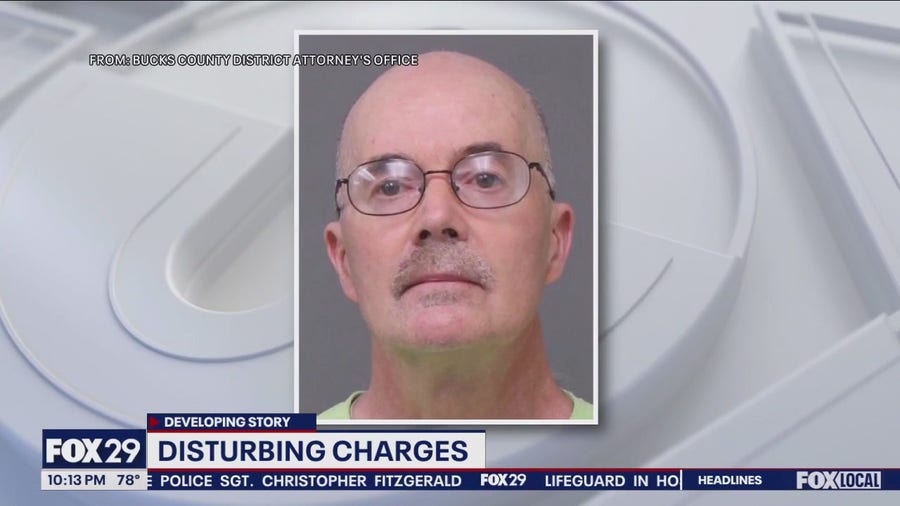 Warminster teacher charged with possessing disturbing child sex abuse materials