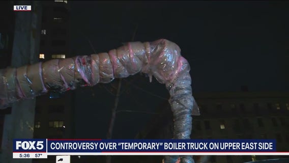 Upper East Side residents fume over noisy boiler truck heating empty building