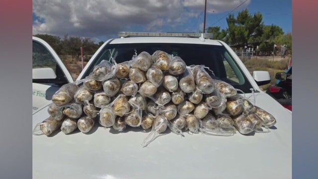 Border Patrol agents seize 52 lbs. of meth hidden in tire at US-Mexico border