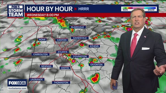 Wednesday evening weather forecast
