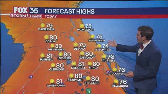 Orlando AM Weather Forecast: April 13, 2025