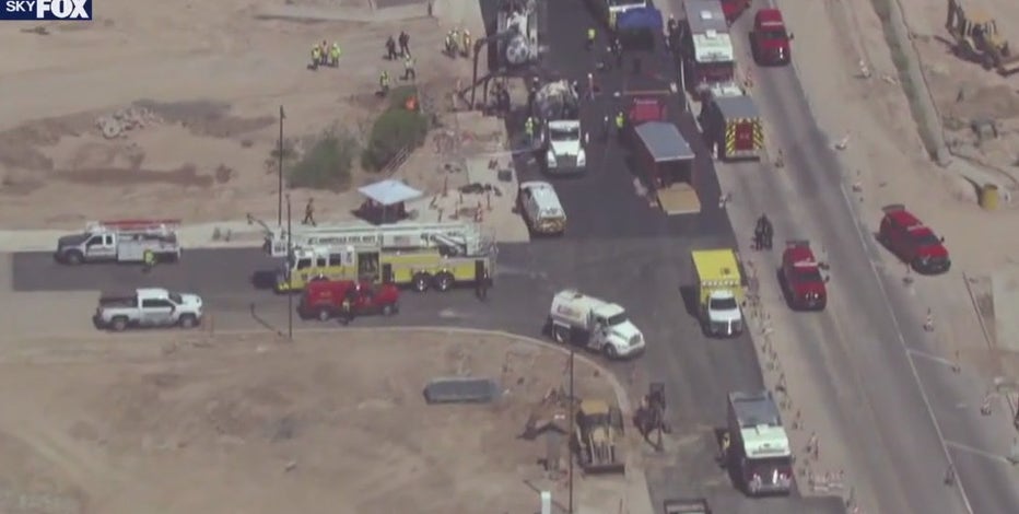 Worker's body recovered from Goodyear trench