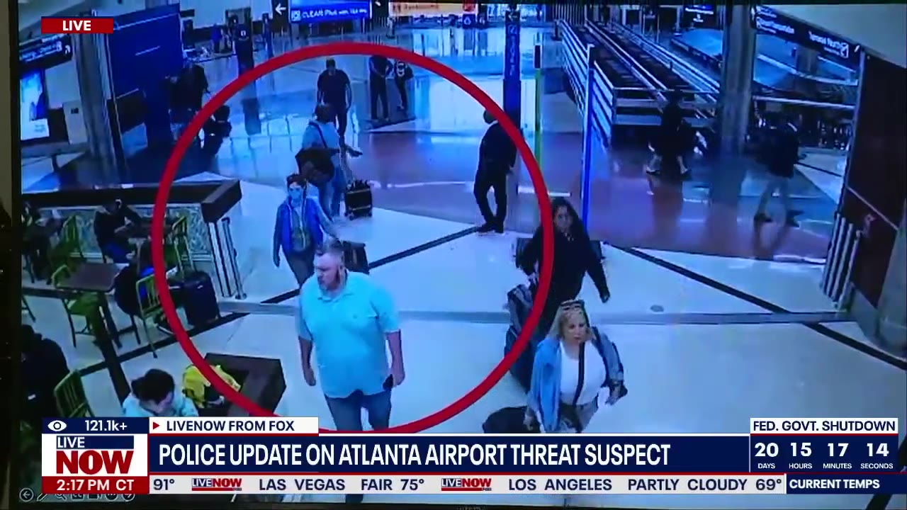 Atlanta police thwart mass shooting at airport