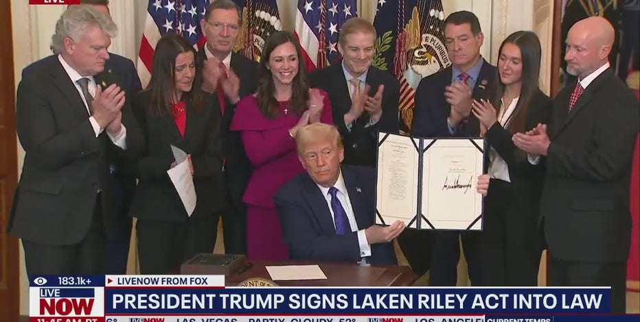 Trump orders Guantanamo Bay detention center for migrants after signing Laken Riley Act