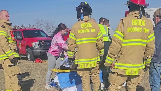 Indiana woman found alive in crashed car after 6 days faces long recovery