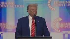 Trump speaks at Turning Point conference in Arizona