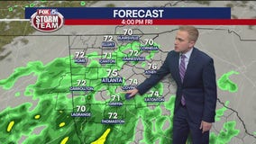 Thursday afternoon weather forecast