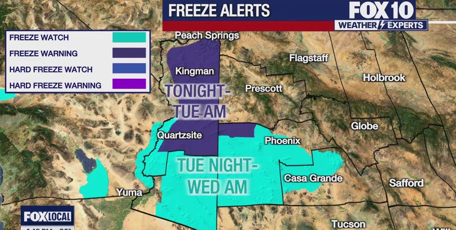 Arizona weather forecast: Cool temps on MLK Day in Phoenix