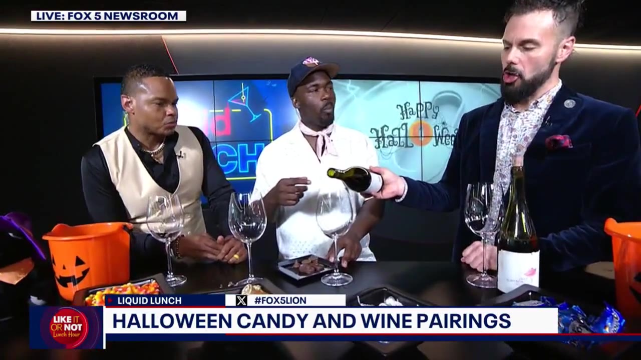 Halloween candy and wine pairings