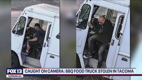 VIDEO: Thieves steal BBQ food truck in Parkland