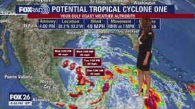 Houston weather: Potential Tropical Cyclone #1 forms