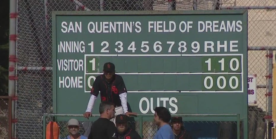 Baseball is more than just a game at San Quentin 'Field of Dreams'