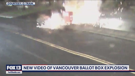New video shows Vancouver, WA ballot box explosion