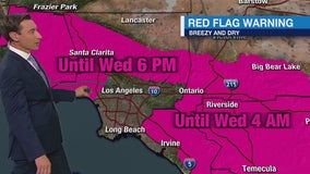 Red flag warnings, high winds to continue in Malibu