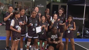 New York Liberty host all-girl's summer camp