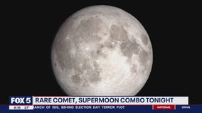 Rare comet, supermoon combo will light up skies over DC, Maryland, Virginia