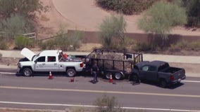 Deadly crash involving landscaping truck in Scottsdale