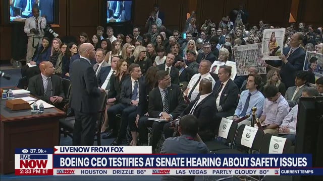 Boeing crash victims' families ask DOJ to fine company $24B, prosecute former execs