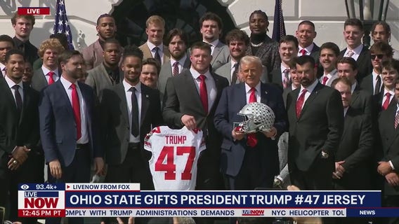 JD Vance drops Ohio State trophy