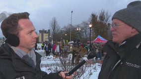 Waukesha Parade Memorial dedication, interview with mayor