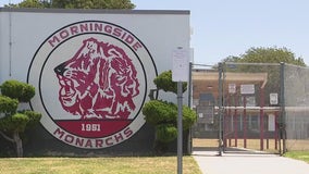 Families protest against closing Inglewood schools