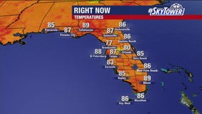 Tampa Bay weather | Partly cloudy, isolated storms tomorrow