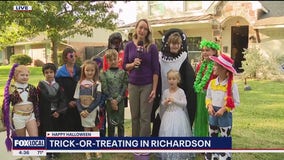 Trick or Treaters flock to North Texas neighborhoods