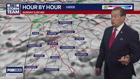 Saturday evening forecast