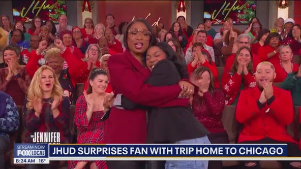 Jennifer Hudson surprises fan with trip home to Chicago