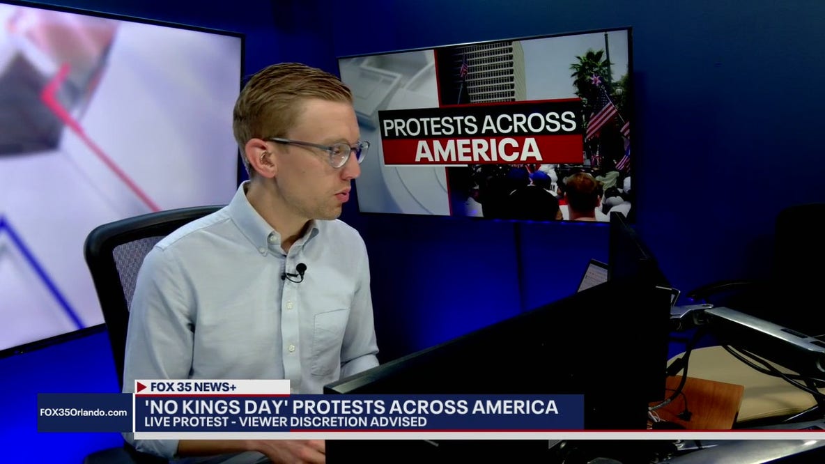 Retired police chief speaks on 'No Kings' protests